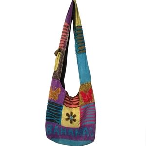 Hobo Crossbody Bags for Women, Boho Purse, Boho Bag, Hippie Bag | Nepal Tote Bag